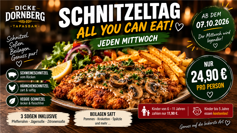 Schnitzeltag – All You Can Eat